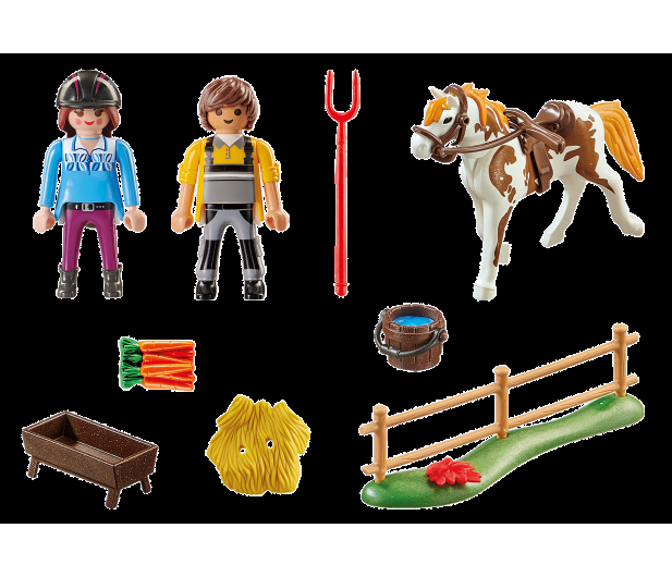 PLAYMOBIL Starter Pack Stadnina koni - zestaw dodatkowy - 1014375 - zdjęcie 2